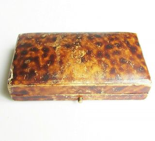 Old Antique Victorian / Edwardian Watch / Bracelet Box For A Gift / Presentation