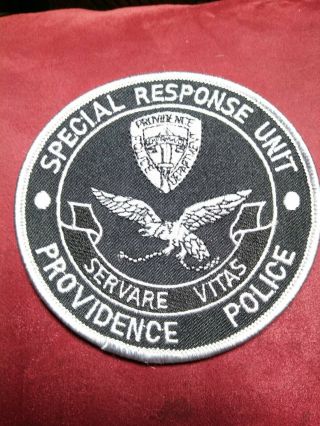 Rhode Island State Providence Special Response Unit - Swat Subdued Police Patch