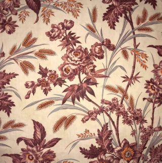 Mid 19th Century French Linen Cotton Indienne,  Picotage 315