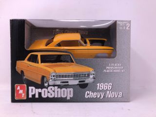Amt 1966 Chevy Nova Pro Shop Model Kit Predecorated Body
