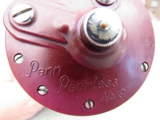 Vintage Penn Peerless No.  9 Fishing Reel 3