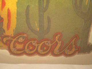 NOS Vtg T - Shirt Iron On Heat Transfer 70s Bringing Home The Coors Rats Hole 1979 5