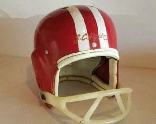 Vintage JC Higgins Football Helmet 150 Sears Roebuck Co 1960s medium 6