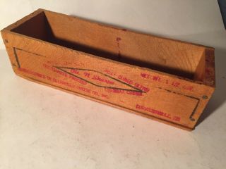 Vintage Cheese Crate Wooden Box Clearfield Cheese Company - Wisconsin