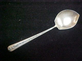 Towle Rambler Rose Sterling Silver Large Solid Jelly Server,  6 3/4 "