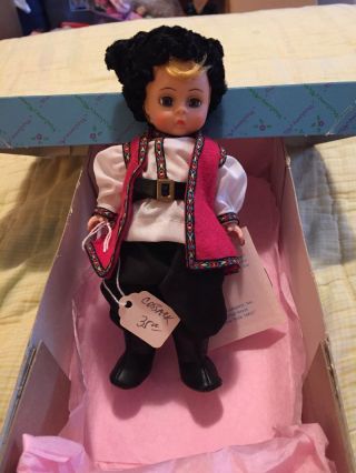 Vintage Madame Alexander Collectible Cossack Doll W/ Box