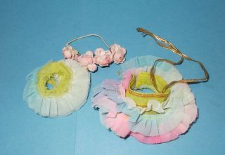 Vintage Vogue 8 " Ginny Doll Fun Time Ballerina Multi Colored Outfit 45 1955
