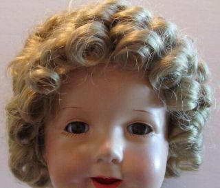 18 - inch IMSCO Doll Wig Blonde Shirley Temple Vintage in 2