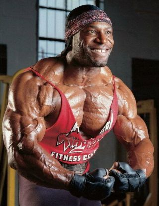 228 Gym - Lee Haney Body Building Muscle Exercise Work Out 24 " X31 " Poster