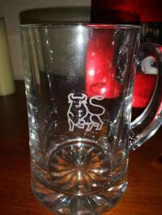 Merrill Lynch Glass Beer Mugs (6)