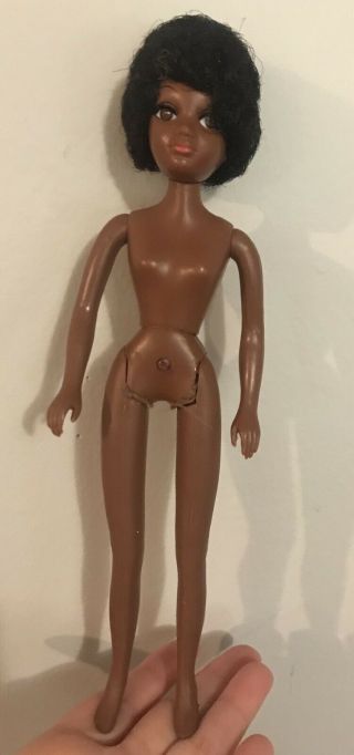 Vintage Hasbro World Of Love Soul Doll African American No Clothes