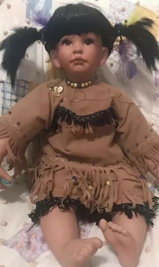 Native American Indian Doll By Kelly J Rubet “honey Bee”