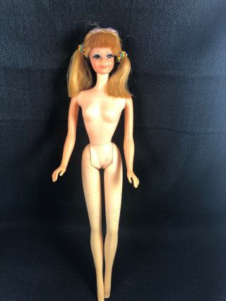 Vintage Mod Era Pj Twist & Turn Barbie Doll 1118 Bendable Legs Tnt 1969 Japan