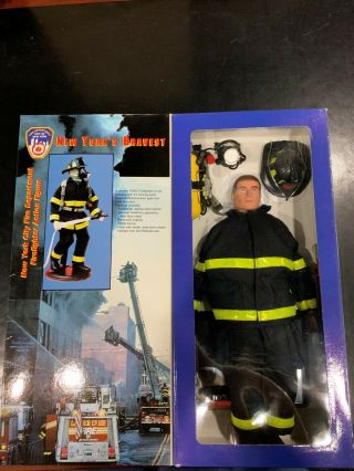 Fire Zone Fdny Firefighter Action Figure Doll York Real Heroes