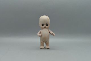Antique Germany Porcelain Bisque Googly Doll Miniature Glass Eye From Thüringen