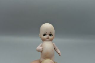 Antique Germany Porcelain Bisque Googly Doll miniature glass eye from Thüringen 5