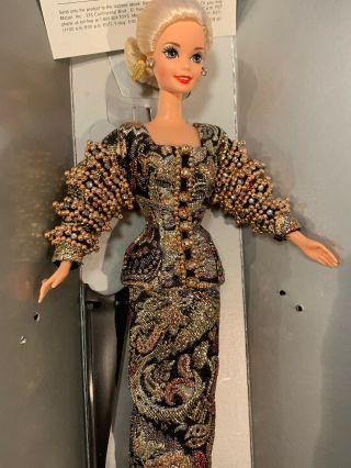Barbie Doll CHRISTIAN DIOR Limited Edition 13168 1995 NIB NRFB Mattel 3