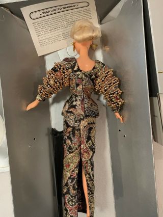 Barbie Doll CHRISTIAN DIOR Limited Edition 13168 1995 NIB NRFB Mattel 5