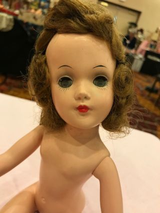 Vintage 14” Mary Hoyer Type Doll. 2