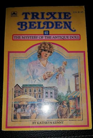 Trixie Belden The Mystery Of The Antique Doll (36) Sqaure Pbazs