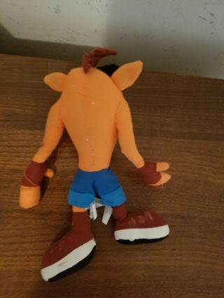 Vintage 2001 Crash Bandicoot Plush Universal Studios Play by Play stuffed animal 2