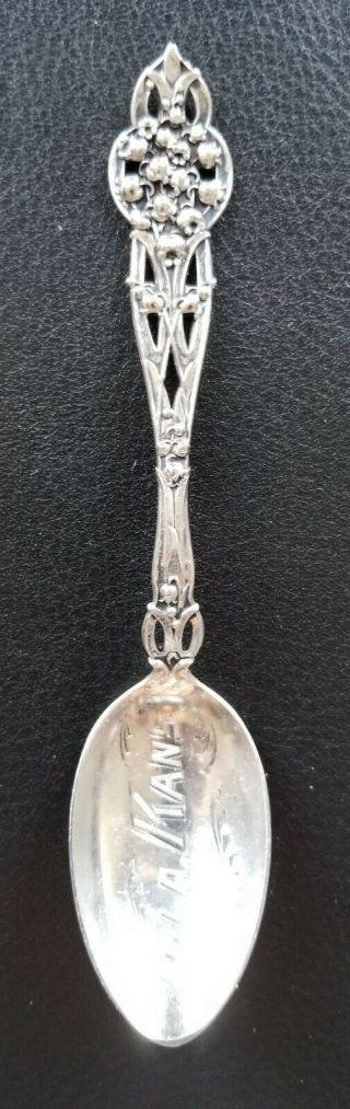 Alvin Floral Series Sterling Silver Spoon 5 Lily Of The Valley