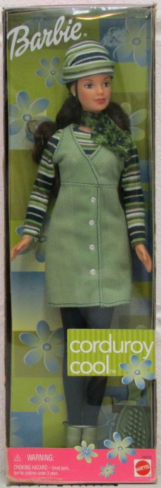 Corduroy Cool Barbie Doll Fashion Avenue Mattel 24659 1999 Nrfb (box)