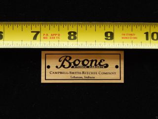 Label for Boone Cabinet 3
