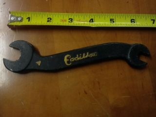 Antique Cadillac Script Tool Kit Wrench Car Auto Automobile