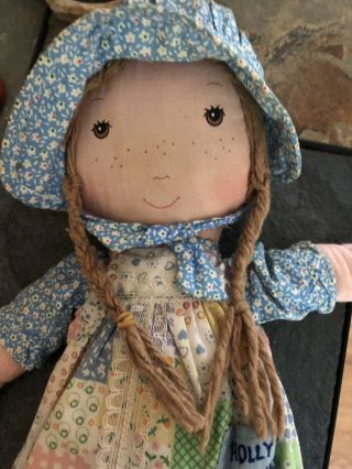 Vintage Knickerbocker Holly Hobbie 15 " Doll
