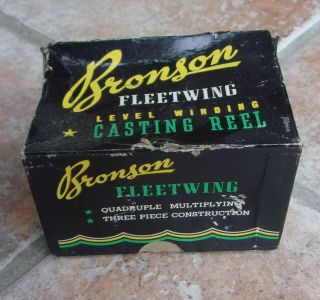 Bronson Fleetwing 2475 Reel Box,  Papers