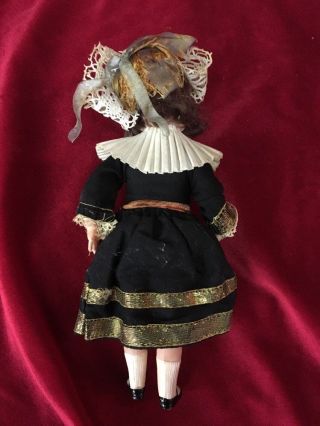 Antique Small Primitive French Celluloid Doll Made in France 4