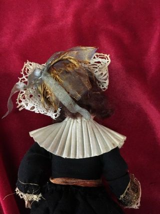 Antique Small Primitive French Celluloid Doll Made in France 5