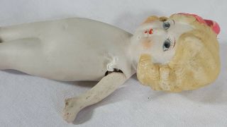 Vintage Bisque Porcelain Dolls Made in Japan Moving Arms 2