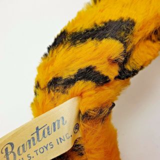 Bantam Toy Tiger Stuffed Plush Animal 11 