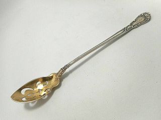 Sterling Silver Gorham Olive Spoon - Chantilly Pattern,  15.  3 Grams