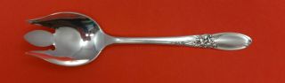 White Orchid By Community Plate Silverplate Ice Cream Fork Custom Made