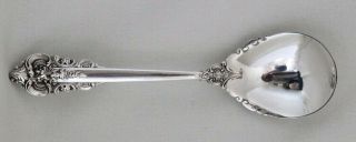 Wallace Grande Baroque Sterling Silver Sugar Spoon 6.  25 "