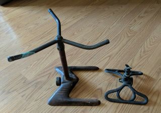 Two Antique American Lawn Sprinklers Cast Iron