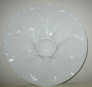 Pillivuyt - White - Elegant - Oyster Plate - Made In France - G618