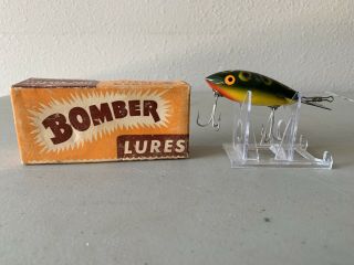 Vintage Bomber Bait With Paperwork Fishing Lure Gainesville Texas 511
