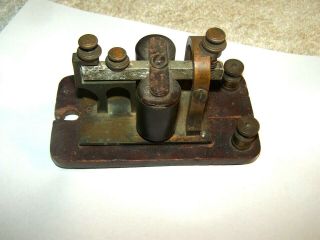 Antique/Vintage Bunnell Tel & Elec.  Co.  Telegraph sounder,  U.  S.  A. 3