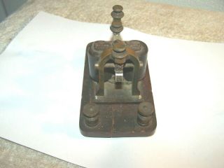 Antique/Vintage Bunnell Tel & Elec.  Co.  Telegraph sounder,  U.  S.  A. 4