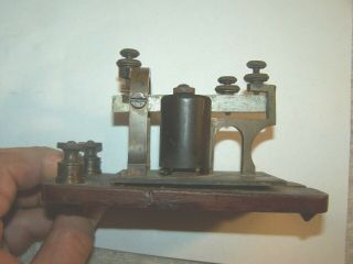 Antique/Vintage Bunnell Tel & Elec.  Co.  Telegraph sounder,  U.  S.  A. 5
