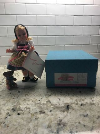 8 " Goldilocks Madame Alexander Doll - Cond - With Box