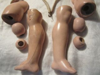 Antique Composition Doll Body Parts Repairs 3