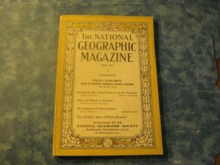 Antique National Geographic May 1924 The Grand Canyon East & West In America