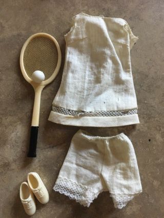 Vintage Francie Doll 1221 Tennis Tunic Outfit Clothes