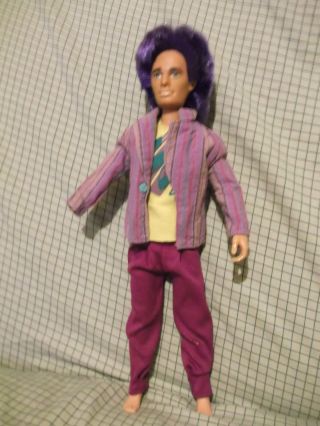 Vintage 13 " Rio Doll From Jem & The Holograms.  Missing Hand - No Shoes
