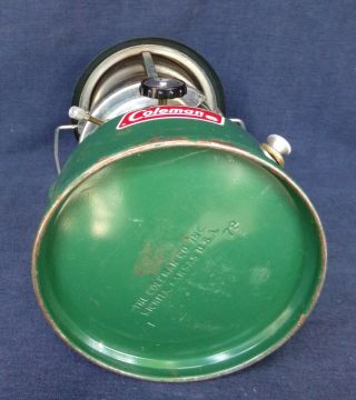 Vintage Coleman 220J Double Mantle Lantern with Flint Striker - Mfg.  Date 1 - 78 4